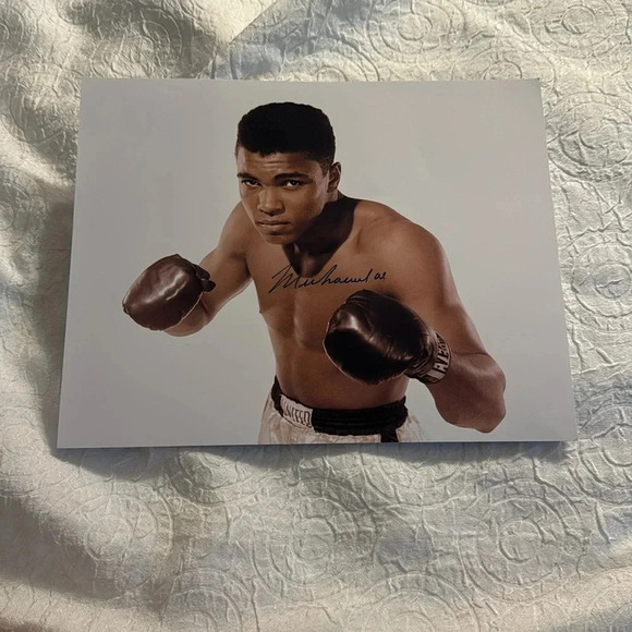 Muhammad Ali autographed photo - Picture 1 of 1